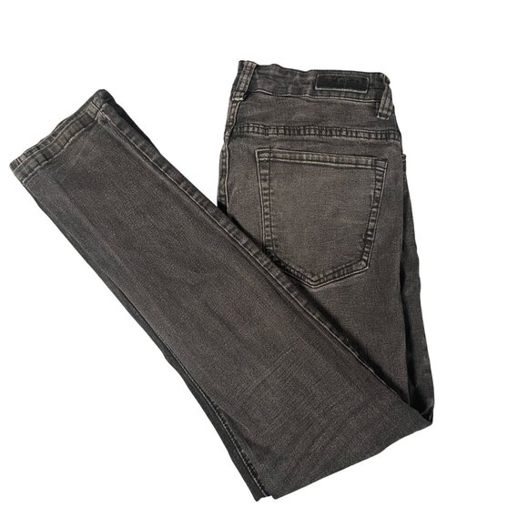 Kenneth Cole Mens Slim Fit Jeans Size 31 Dark Gray Comfortable Stylish Denim - Picture 1 of 14